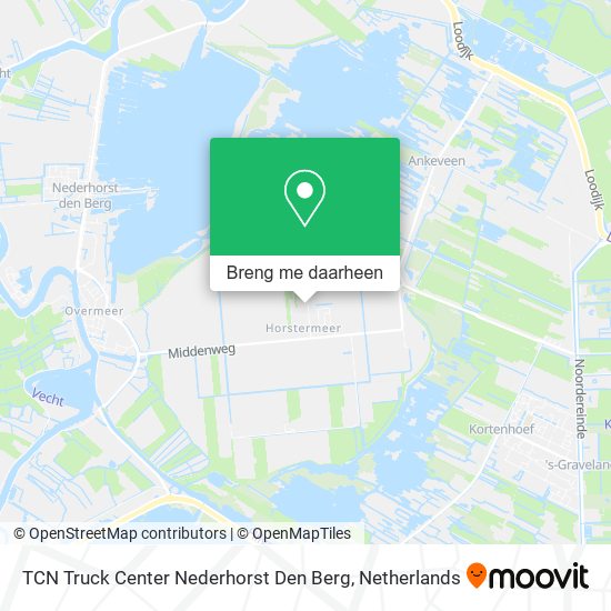 TCN Truck Center Nederhorst Den Berg kaart