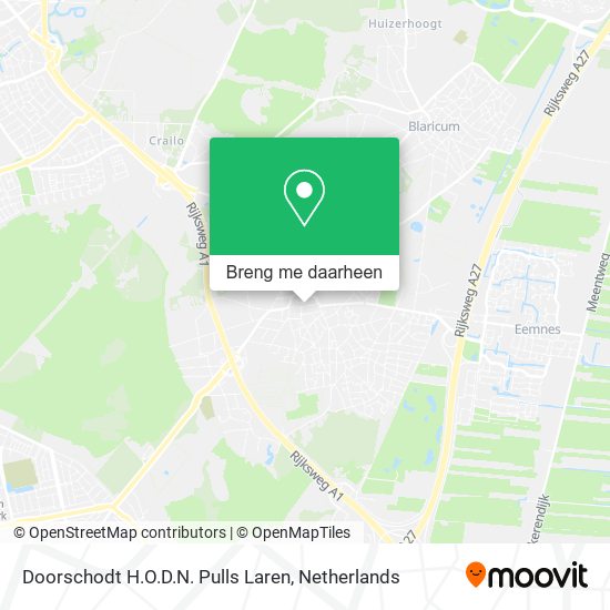 Doorschodt H.O.D.N. Pulls Laren kaart