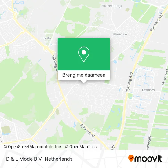 D & L Mode B.V. kaart