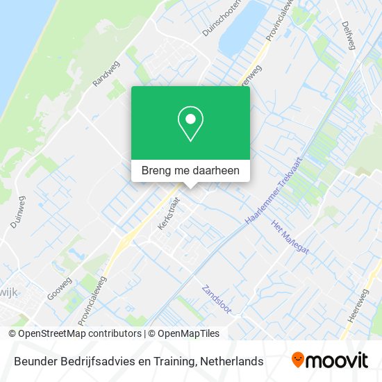 Beunder Bedrijfsadvies en Training kaart