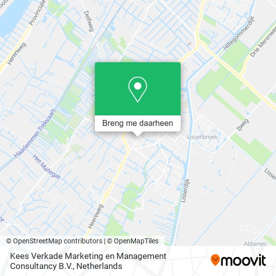 Kees Verkade Marketing en Management Consultancy B.V. kaart