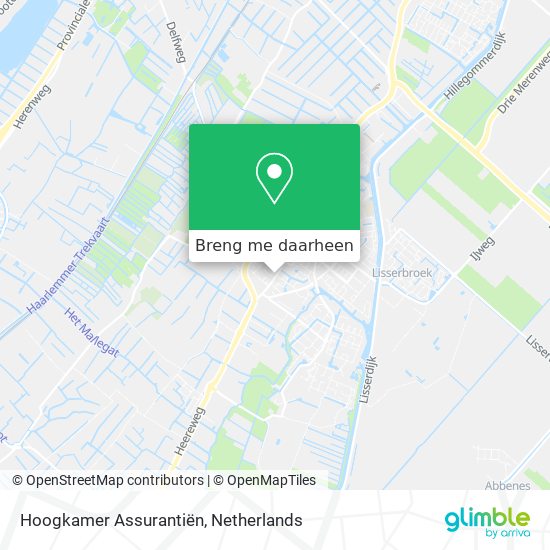 Hoogkamer Assurantiën kaart