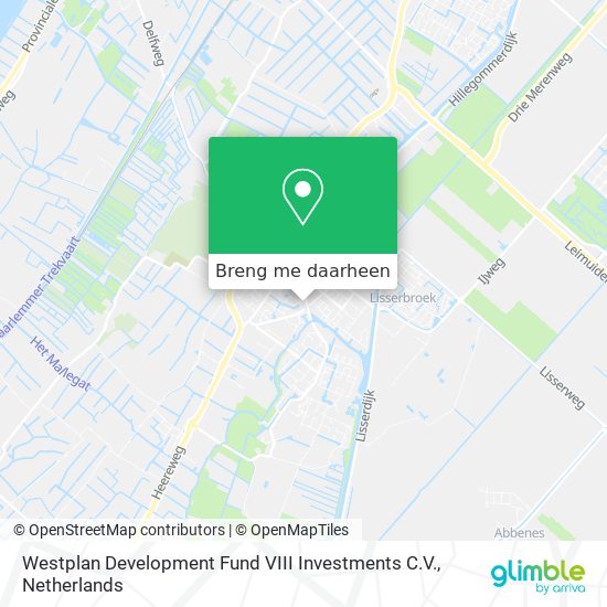 Westplan Development Fund VIII Investments C.V. kaart