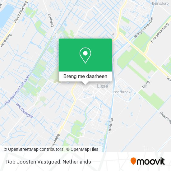 Rob Joosten Vastgoed kaart