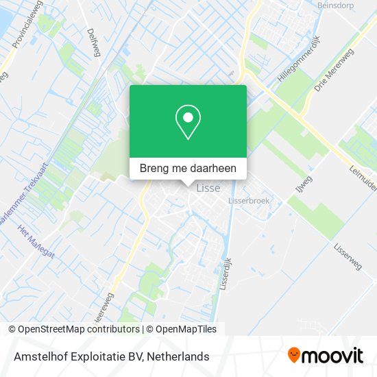 Amstelhof Exploitatie BV kaart