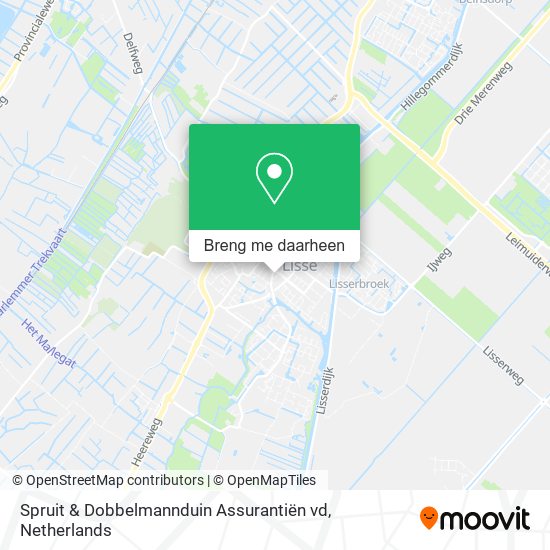 Spruit & Dobbelmannduin Assurantiën vd kaart