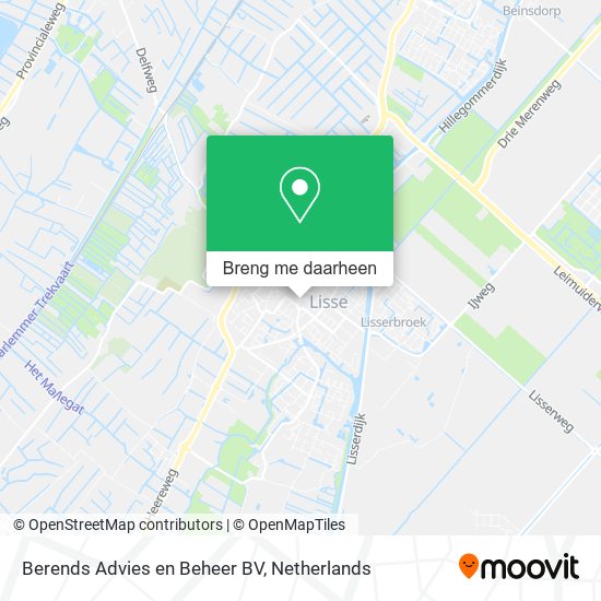 Berends Advies en Beheer BV kaart