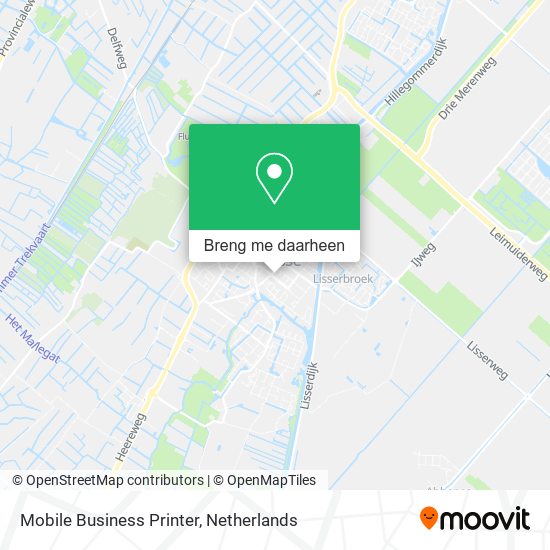 Mobile Business Printer kaart