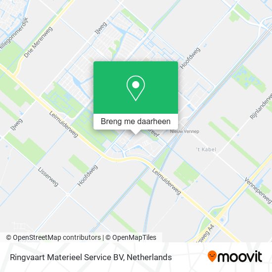 Ringvaart Materieel Service BV kaart