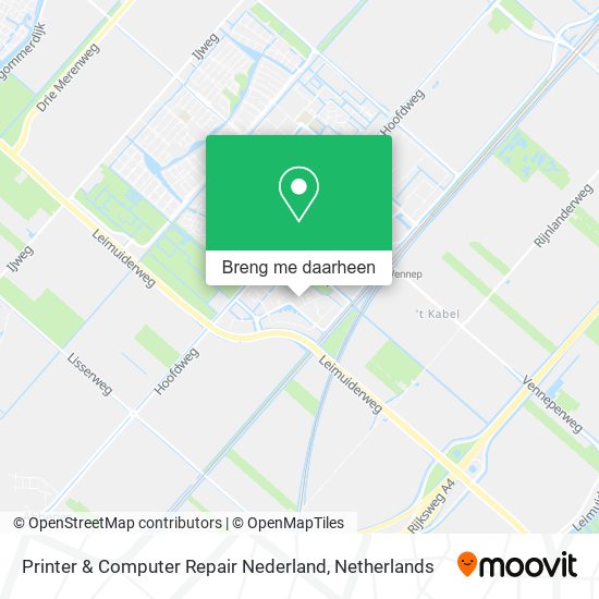 Printer & Computer Repair Nederland kaart