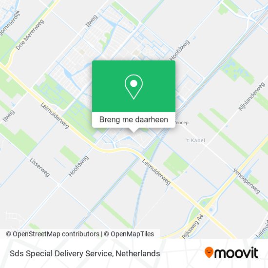 Sds Special Delivery Service kaart