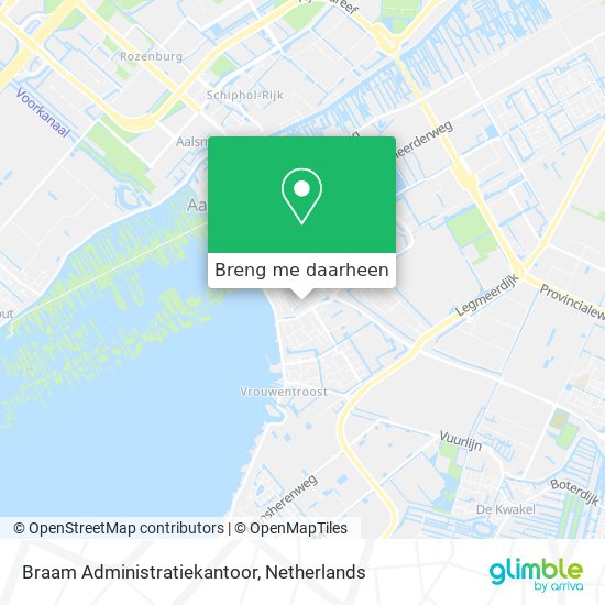 Braam Administratiekantoor kaart