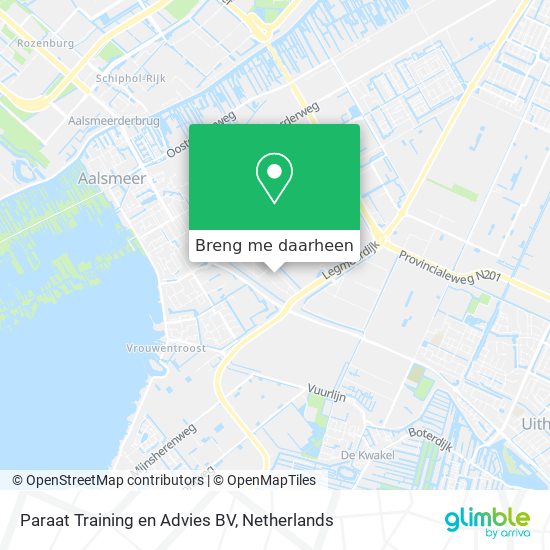 Paraat Training en Advies BV kaart