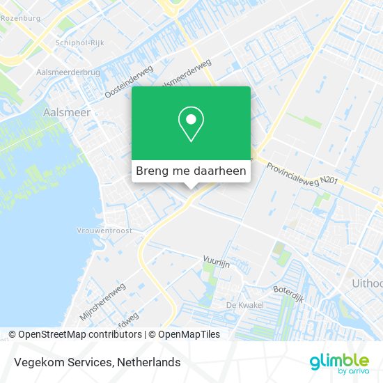 Vegekom Services kaart