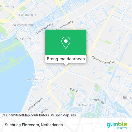 Stichting Florecom kaart