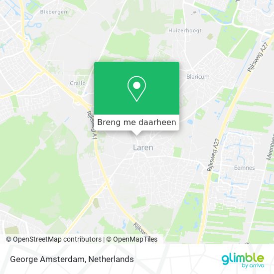 George Amsterdam kaart