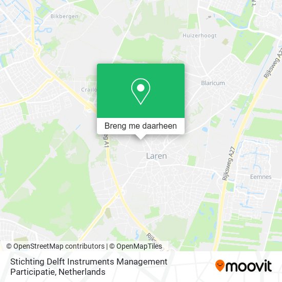 Stichting Delft Instruments Management Participatie kaart