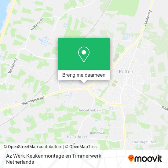 Az Werk Keukenmontage en Timmerwerk kaart