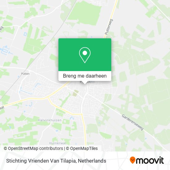 Stichting Vrienden Van Tilapia kaart