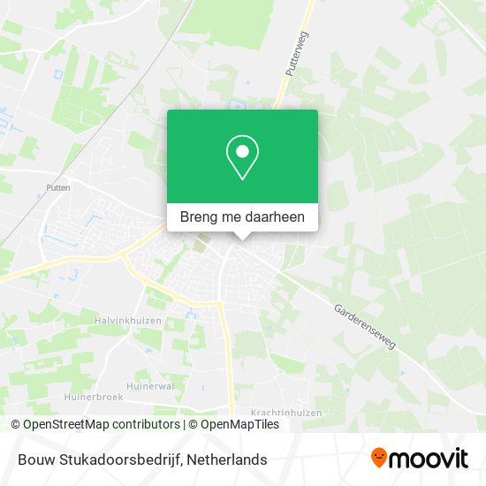 Bouw Stukadoorsbedrijf kaart