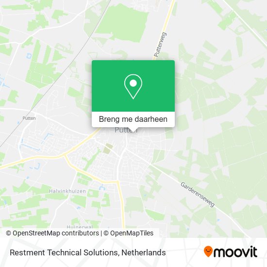 Restment Technical Solutions kaart