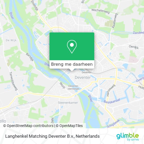 Langhenkel Matching Deventer B.v. kaart