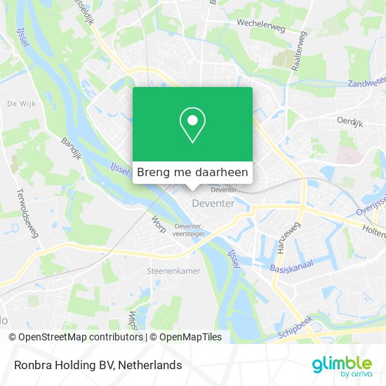 Ronbra Holding BV kaart