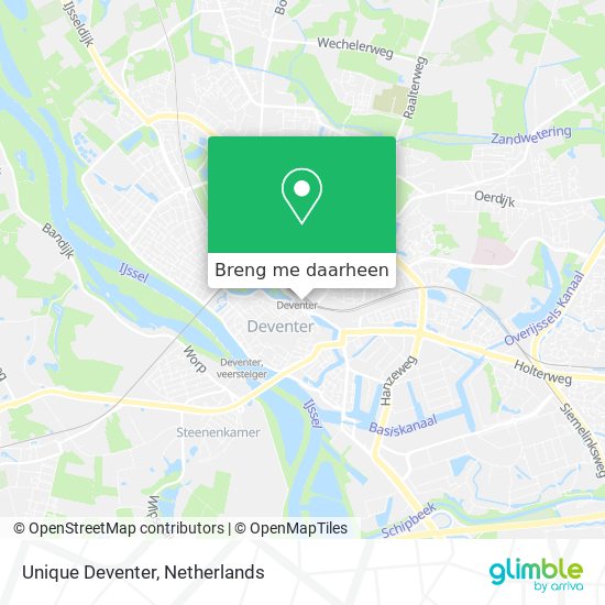 Unique Deventer kaart