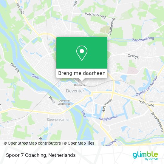 Spoor 7 Coaching kaart