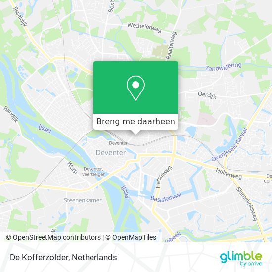 De Kofferzolder kaart