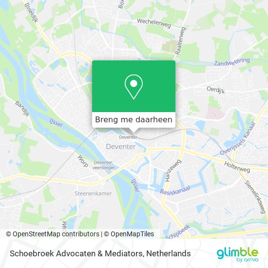 Schoebroek Advocaten & Mediators kaart