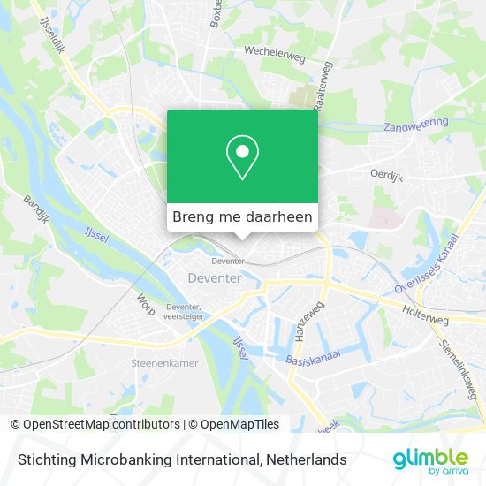 Stichting Microbanking International kaart