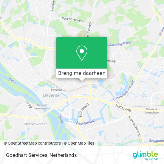 Goedhart Services kaart