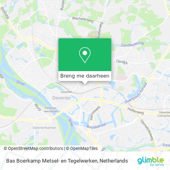 Bas Boerkamp Metsel- en Tegelwerken kaart