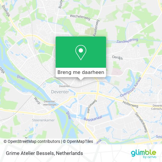 Grime Atelier Bessels kaart