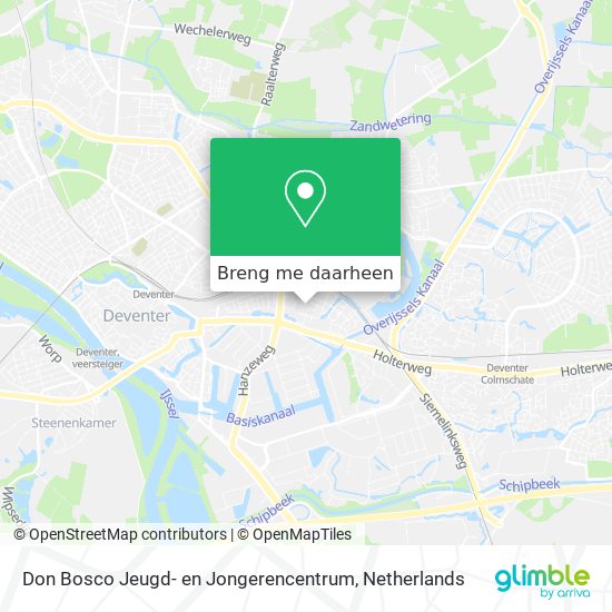 Don Bosco Jeugd- en Jongerencentrum kaart