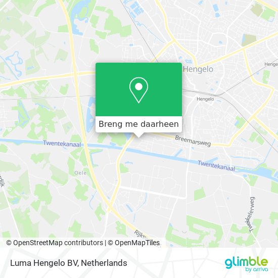 Luma Hengelo BV kaart