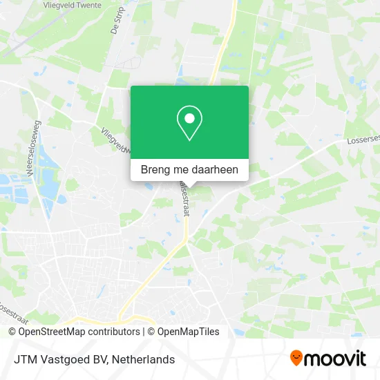 JTM Vastgoed BV kaart