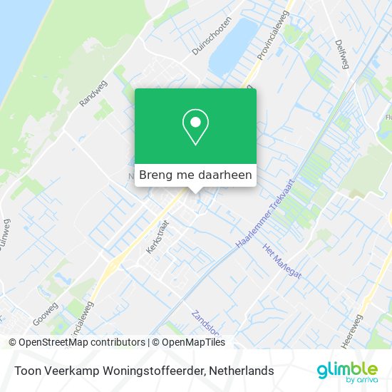 Toon Veerkamp Woningstoffeerder kaart