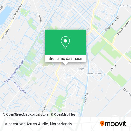 Vincent van Asten Audio kaart