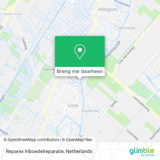 Reparex Inboedelreparatie kaart