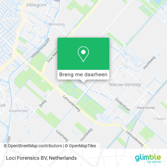 Loci Forensics BV kaart