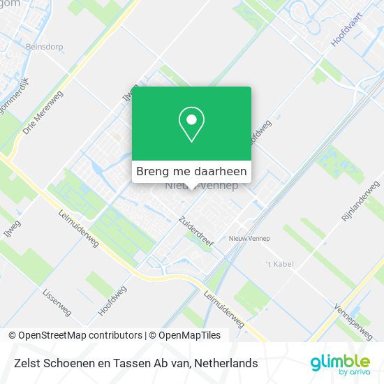 Zelst Schoenen en Tassen Ab van kaart