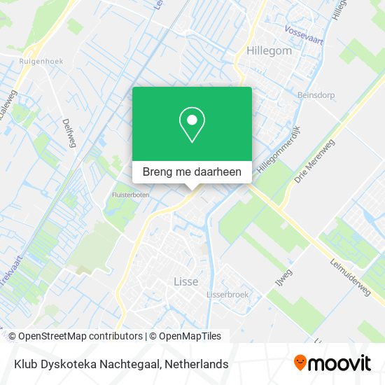 Klub Dyskoteka Nachtegaal kaart