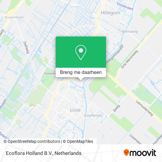 Ecoflora Holland B.V. kaart