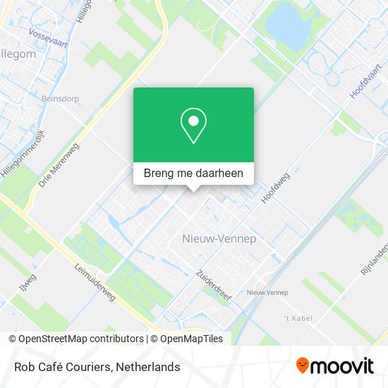 Rob Café Couriers kaart