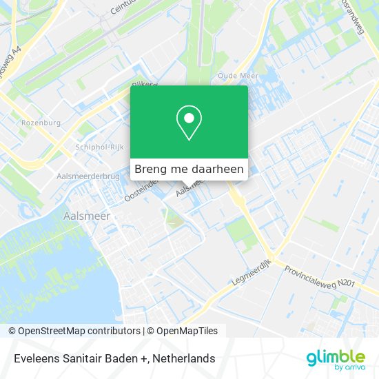 Eveleens Sanitair Baden + kaart