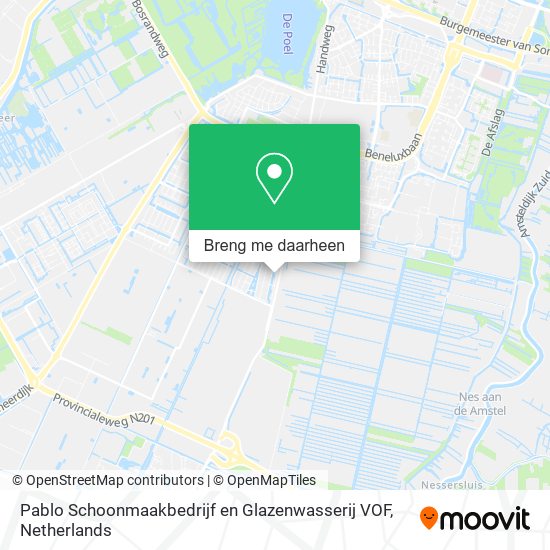 Pablo Schoonmaakbedrijf en Glazenwasserij VOF kaart