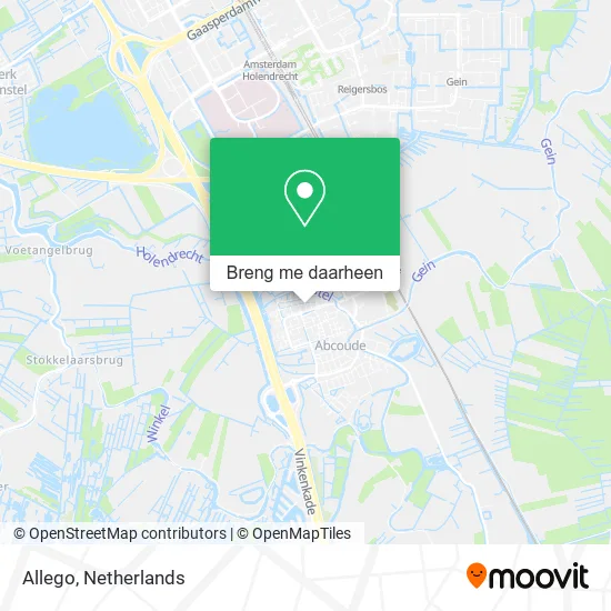 Allego kaart