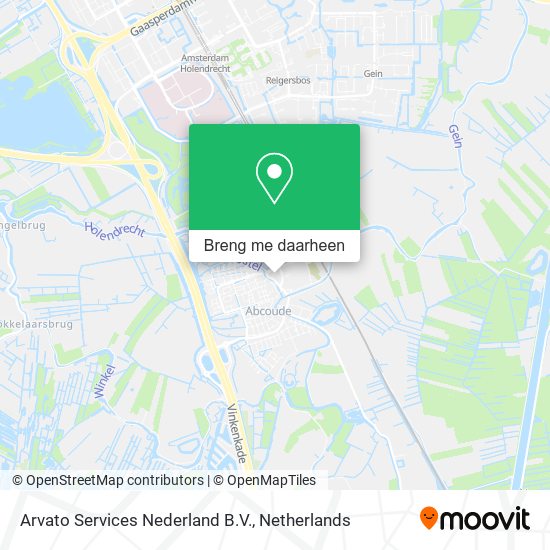 Arvato Services Nederland B.V. kaart